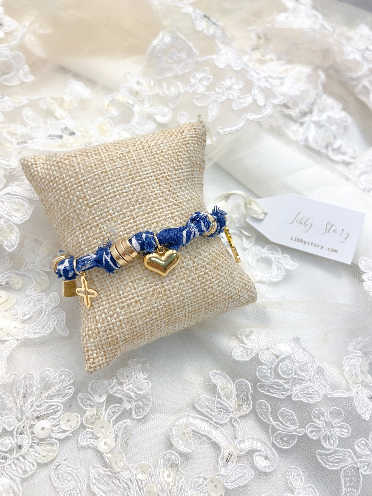 Bandana Charm Bracelet