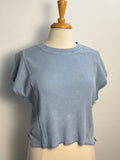 Z Supply Angel Mini Thermal Top Washed Indigo
