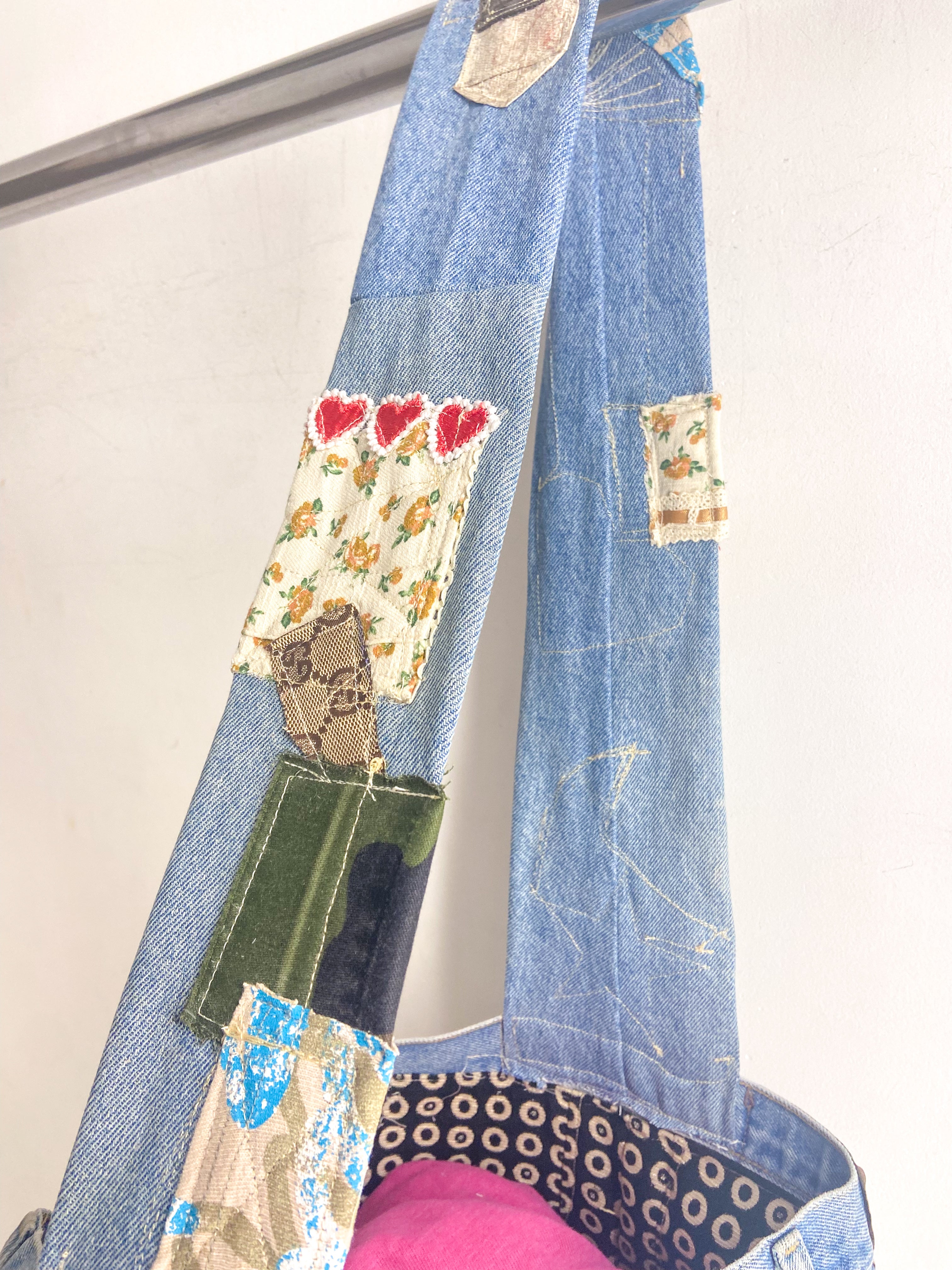 OOAK X-Large Jean Bag