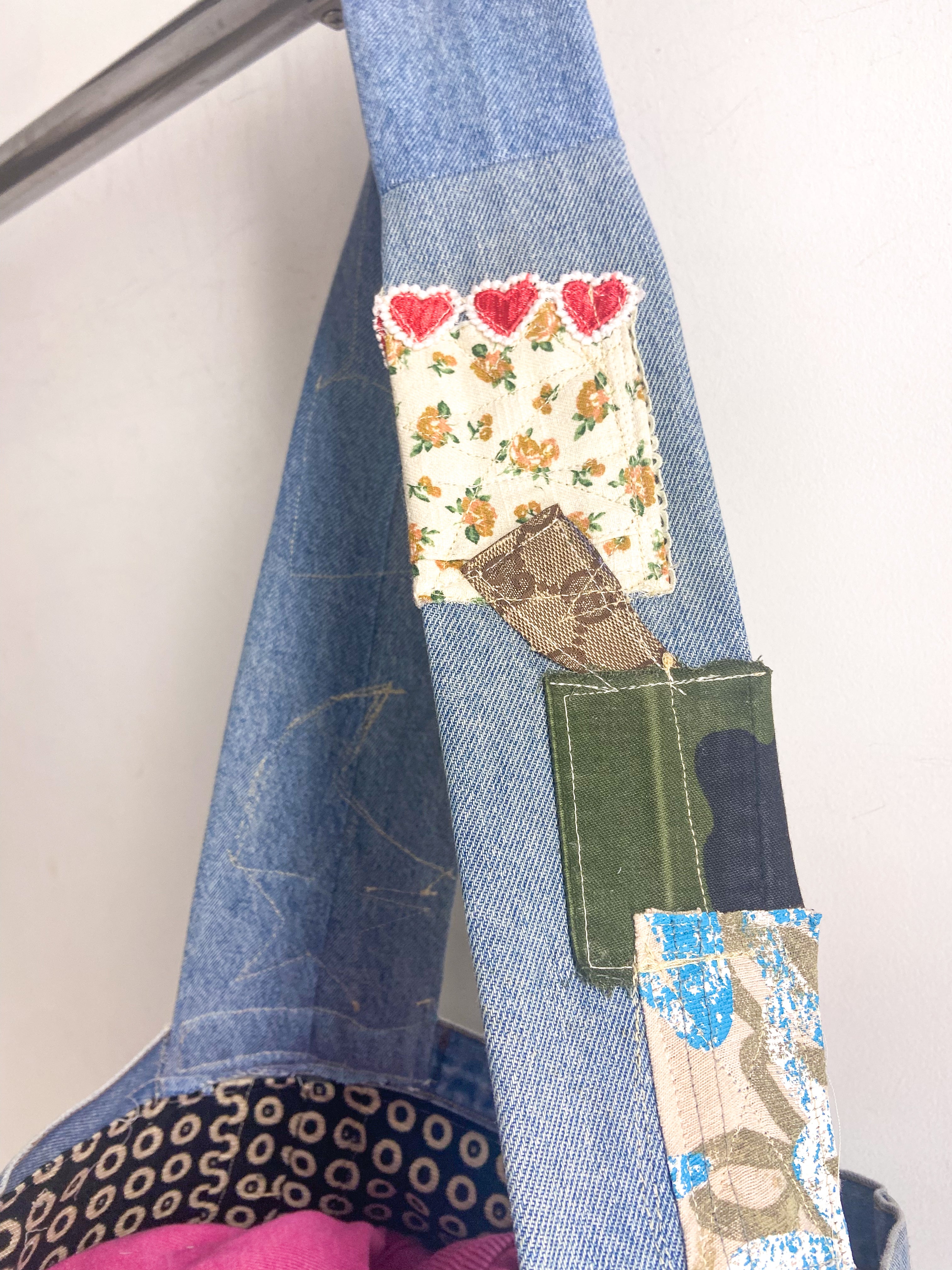 OOAK X-Large Jean Bag