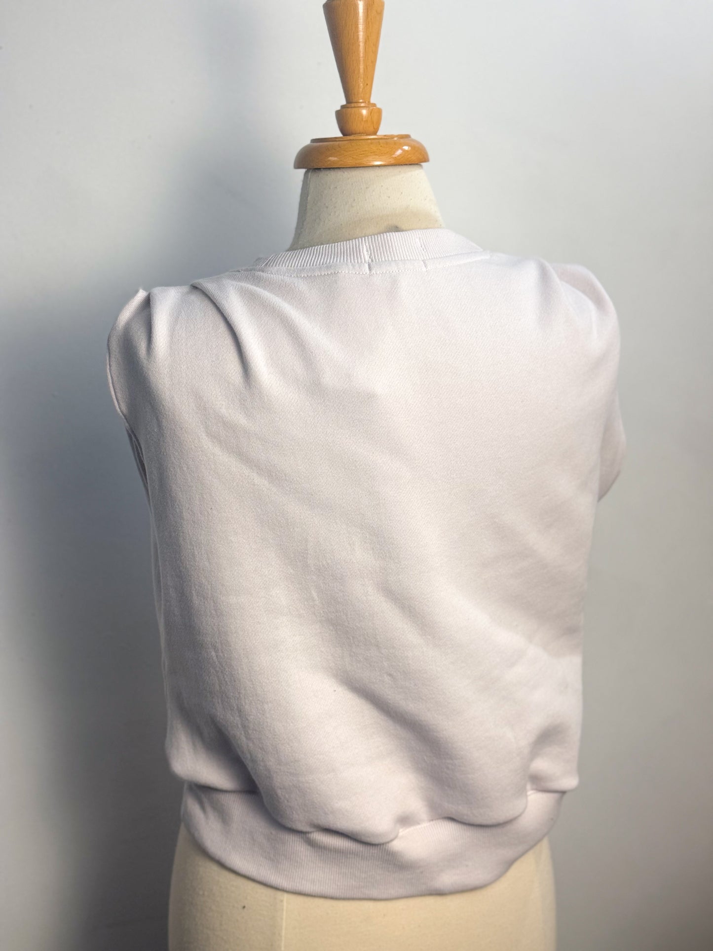 OOAK Star Patch Sleeveless Sweatshirt