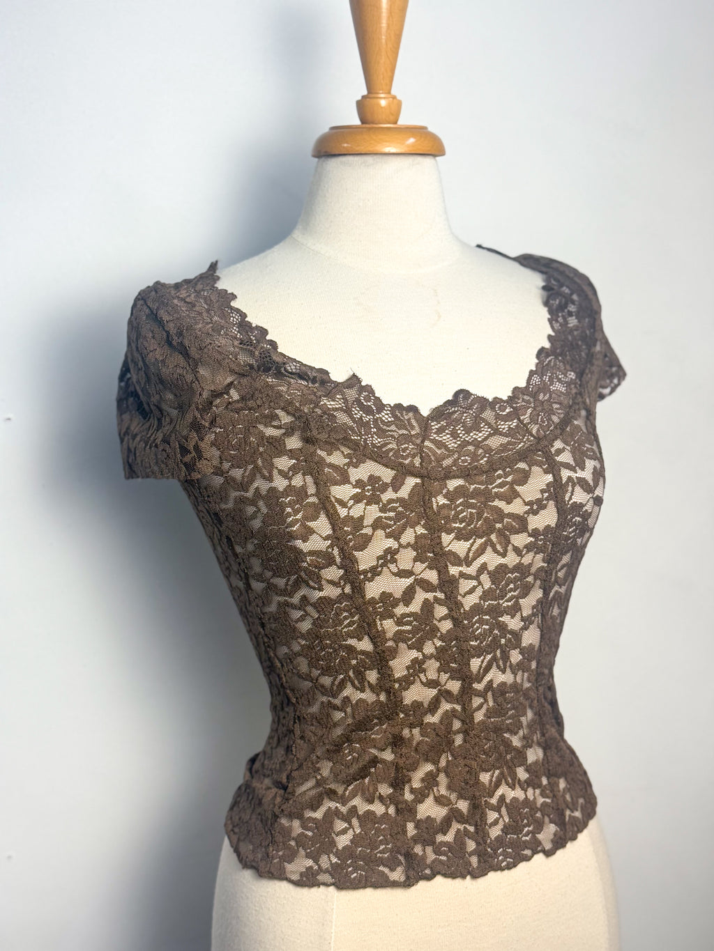 Free People All Night Lace Top