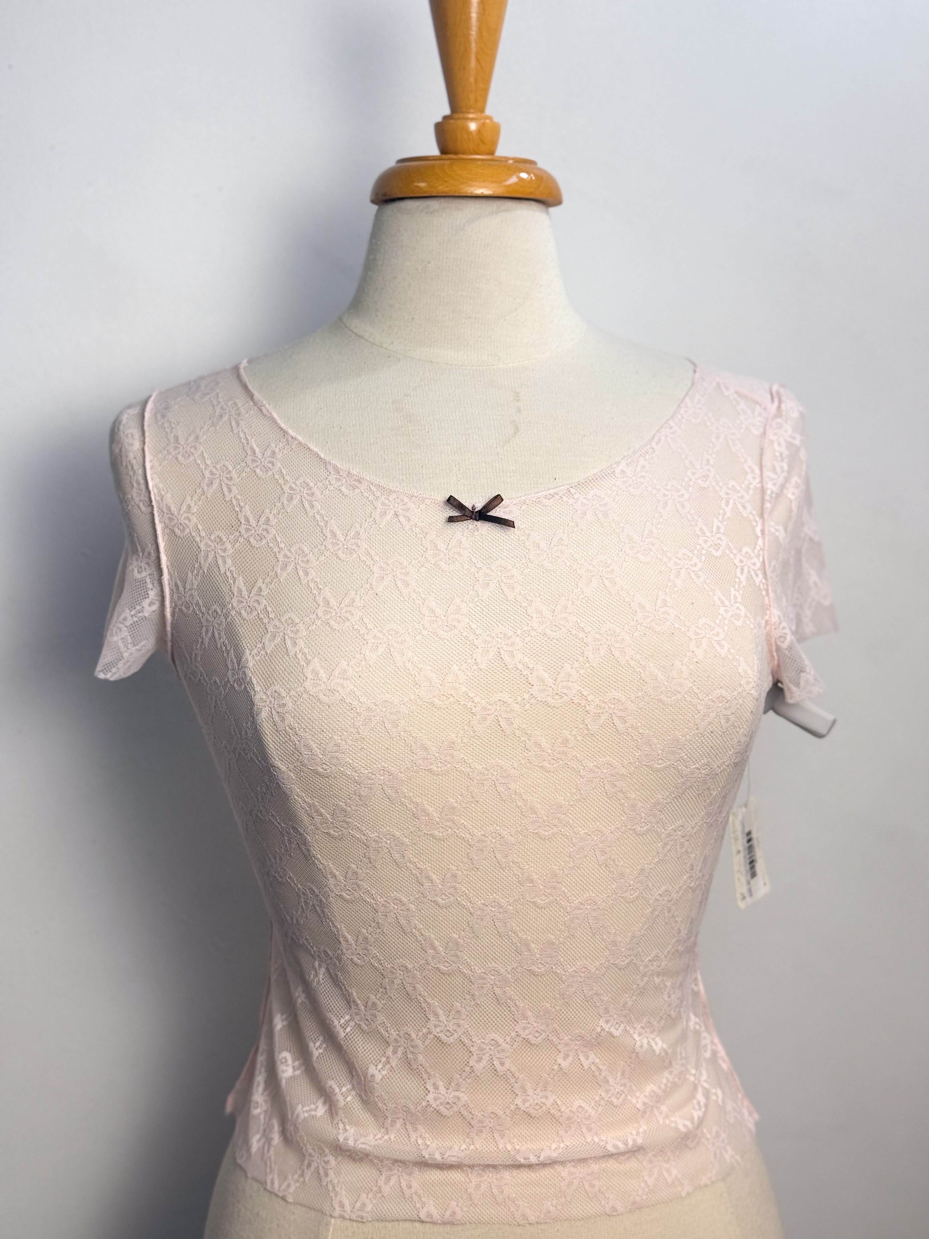 FREE PEOPLE FROM ME TO YOU SHEER TOP