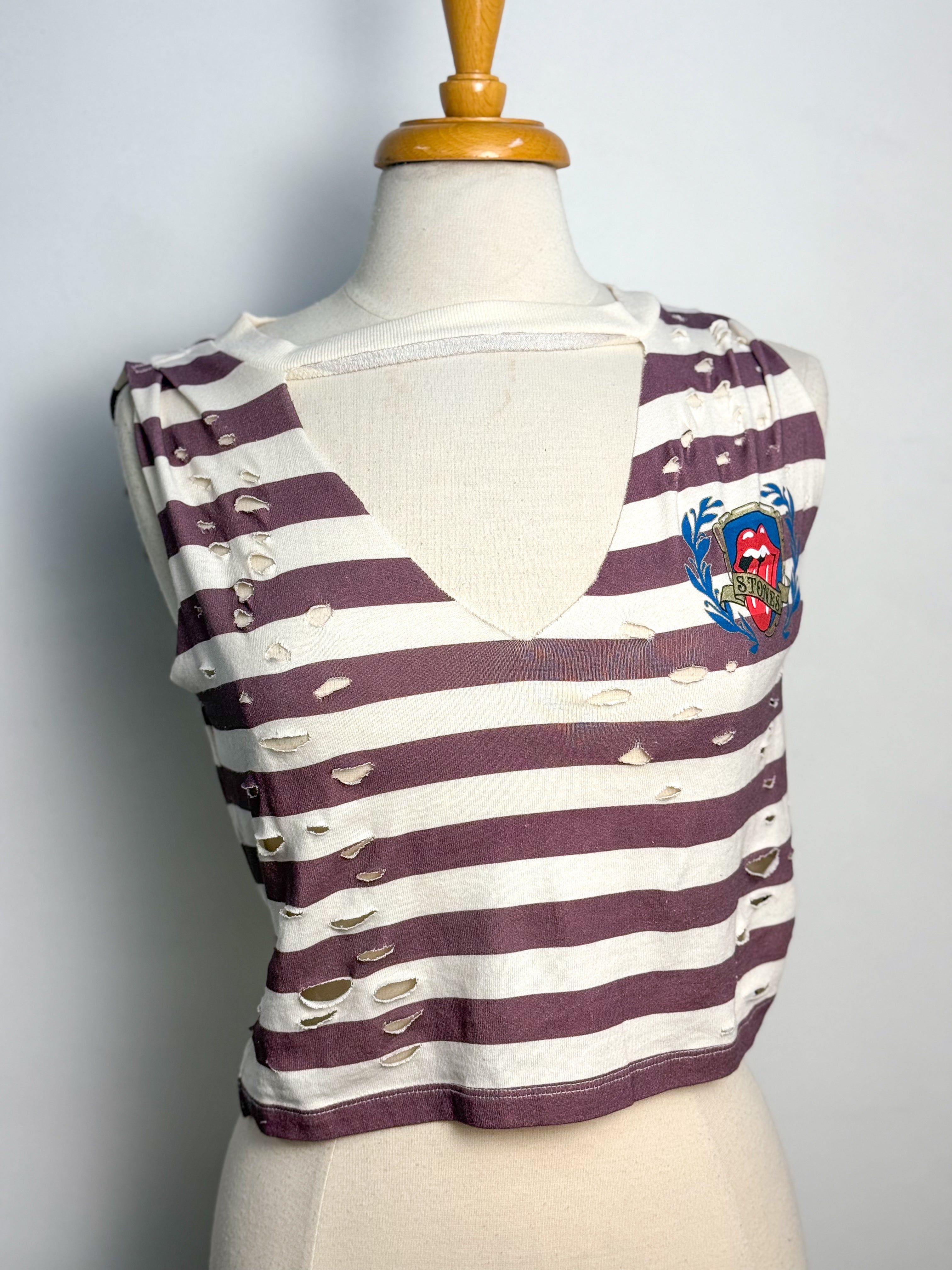 OOAK Chaser/Stones Vneck Tee