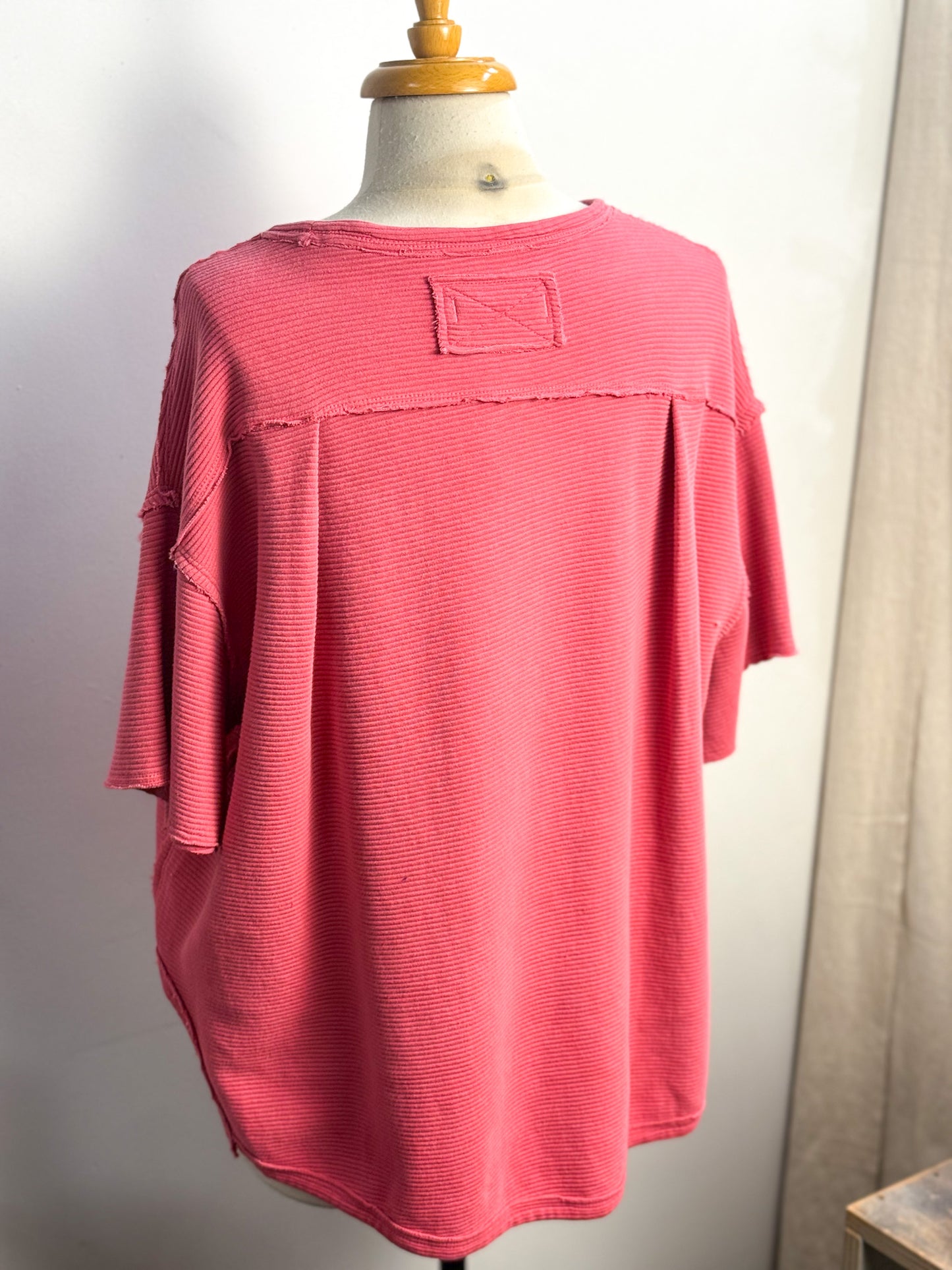 OOAK Free People/Libby Story Quilt Patchwork Pullover