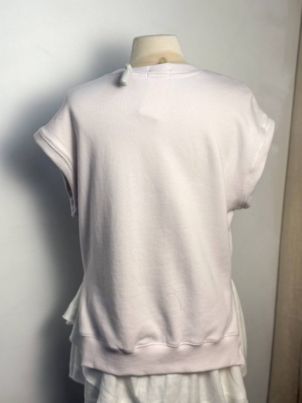 OOAK Star Patches Sleeveless Sweatshirt