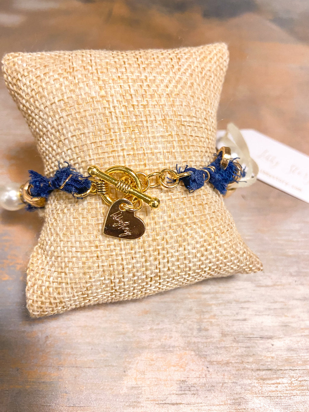 OOAK Bandana Charm Bracelet