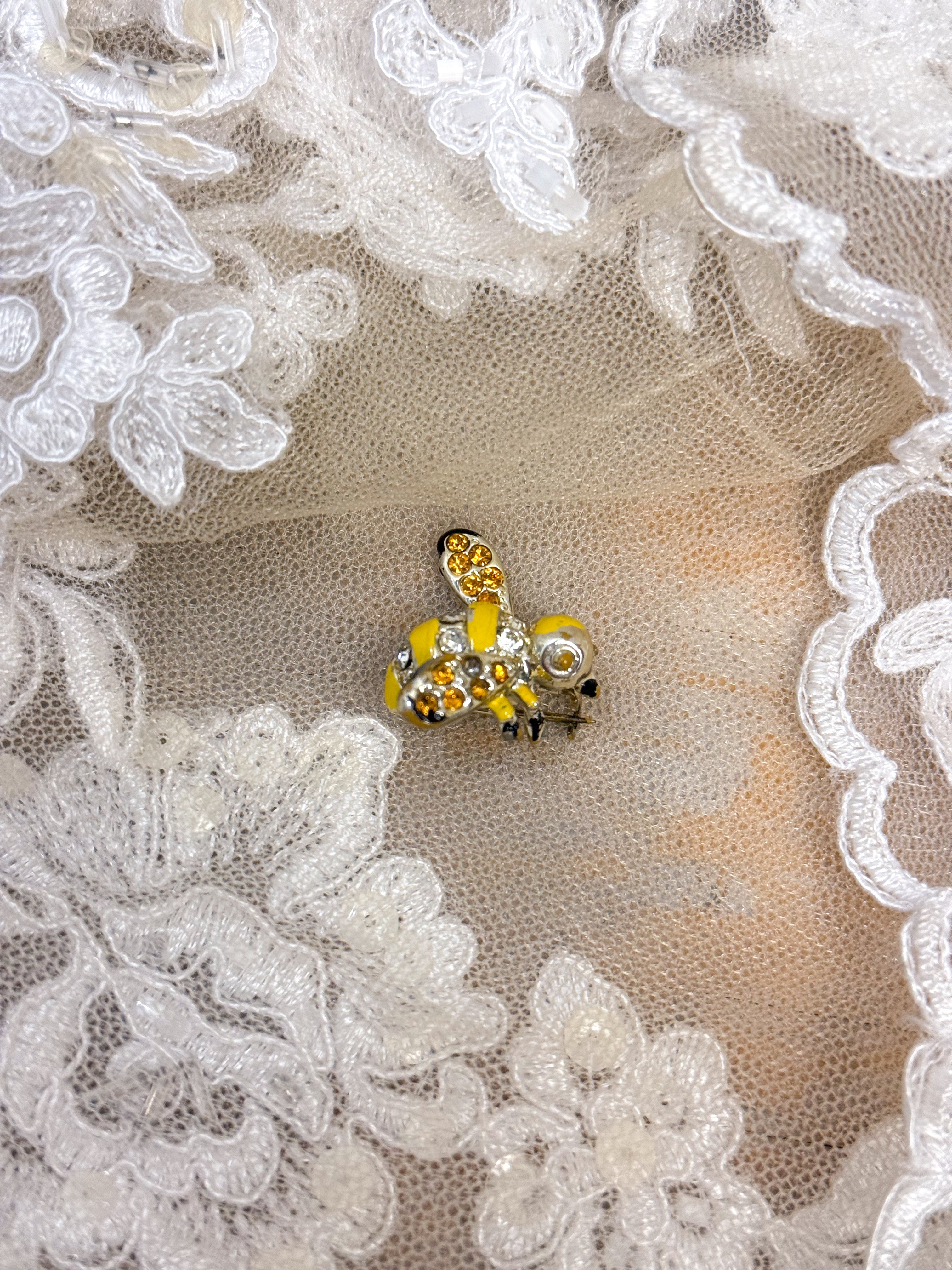 OOAK Vintage Bee Pin