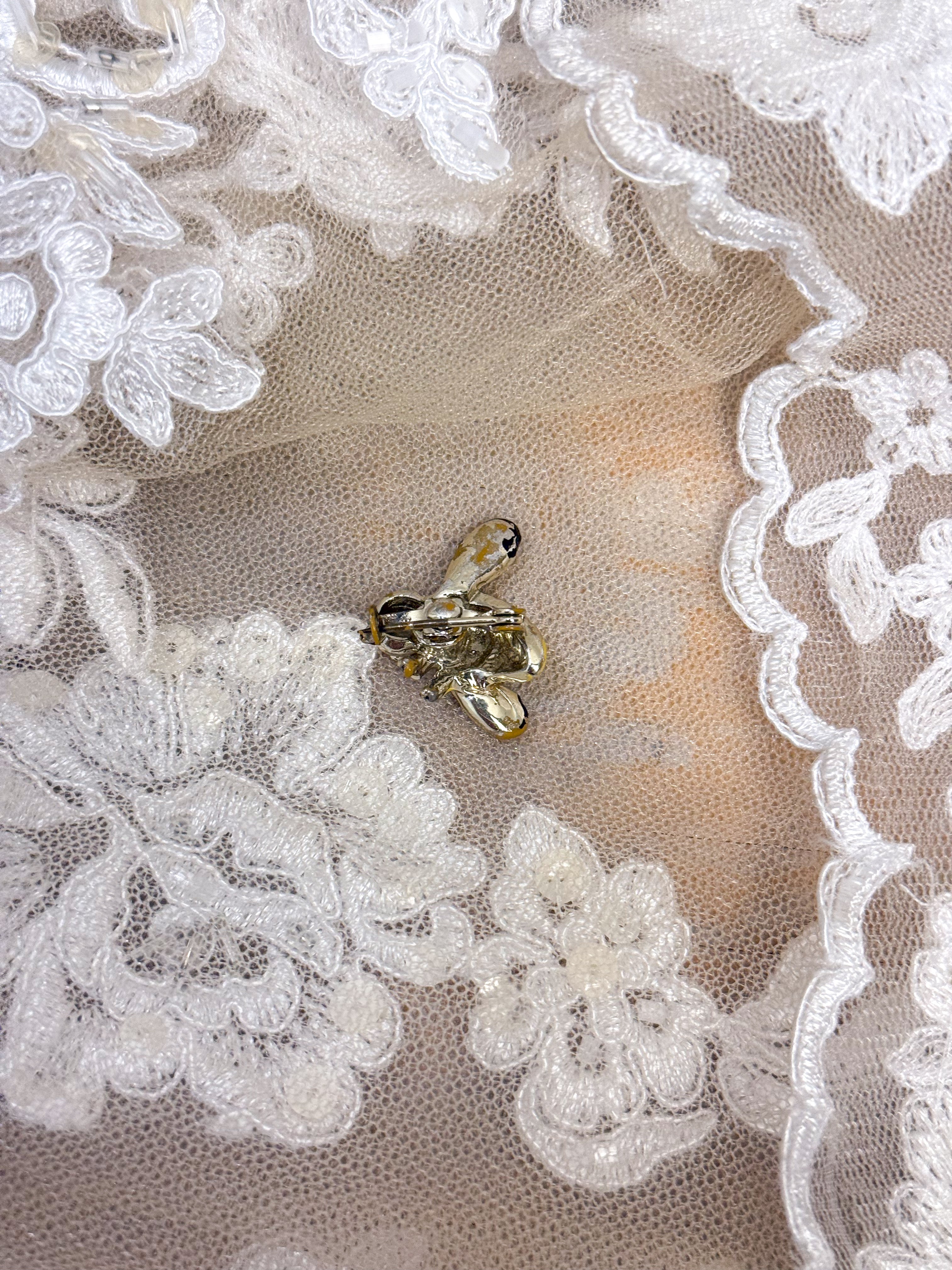 OOAK Vintage Bee Pin