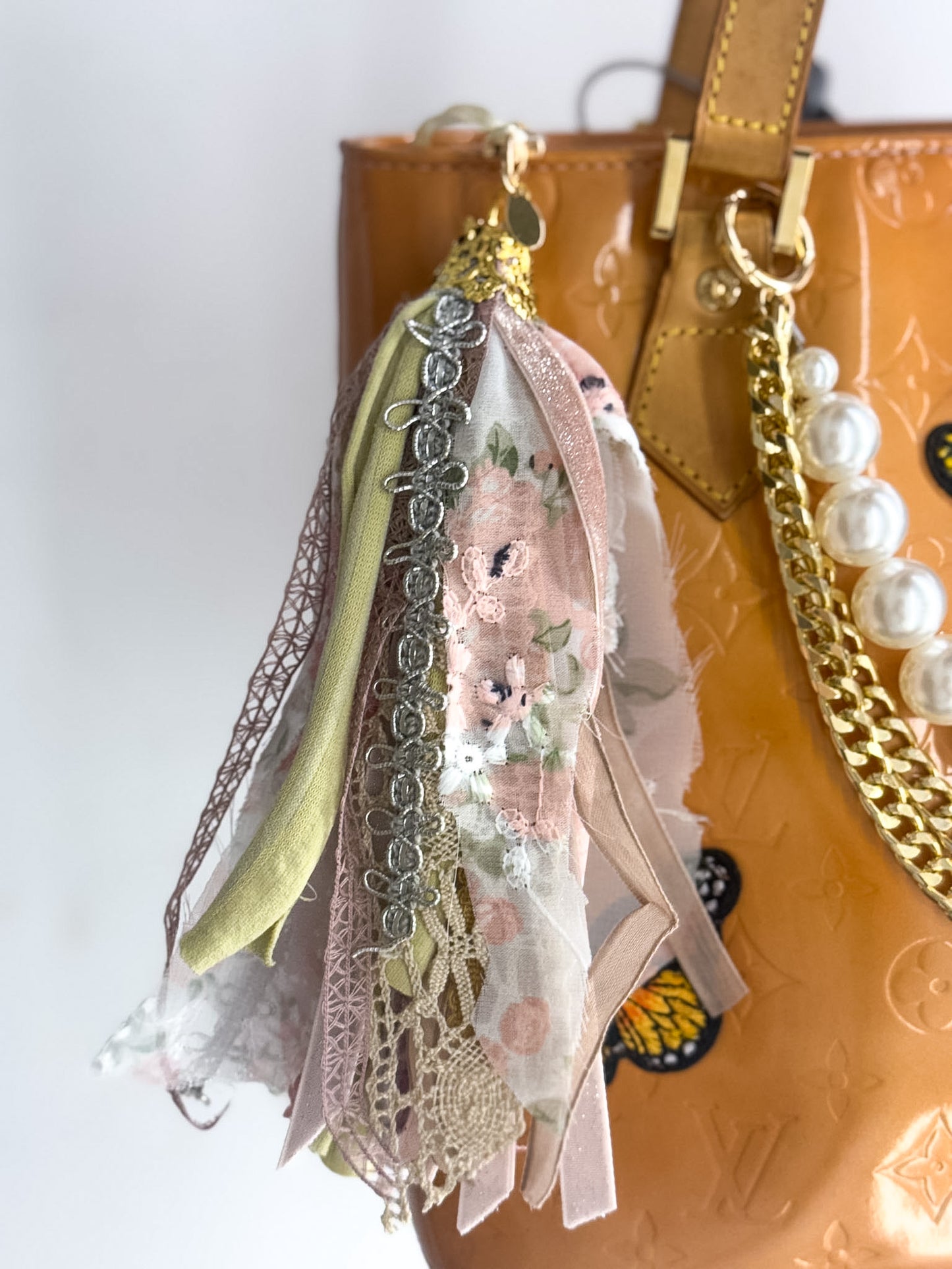 OOAK Small Filigree Top Purse Charm