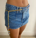 OOAK Handmade Semi precious Stone and Charm Waist Chain
