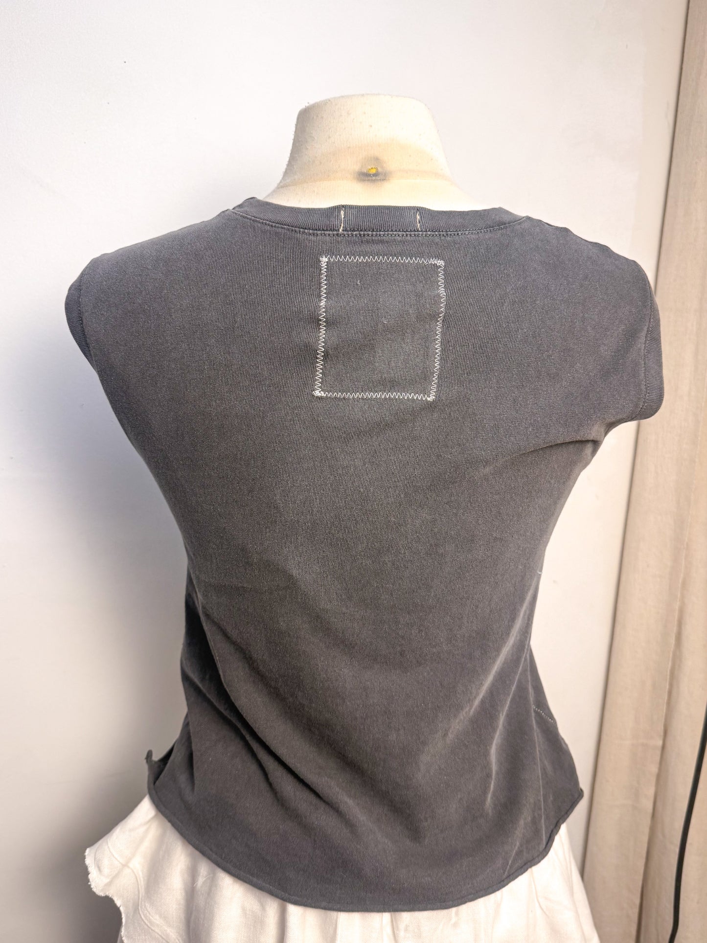 OOAK Star Patch Rolling Stones Graphic Tee