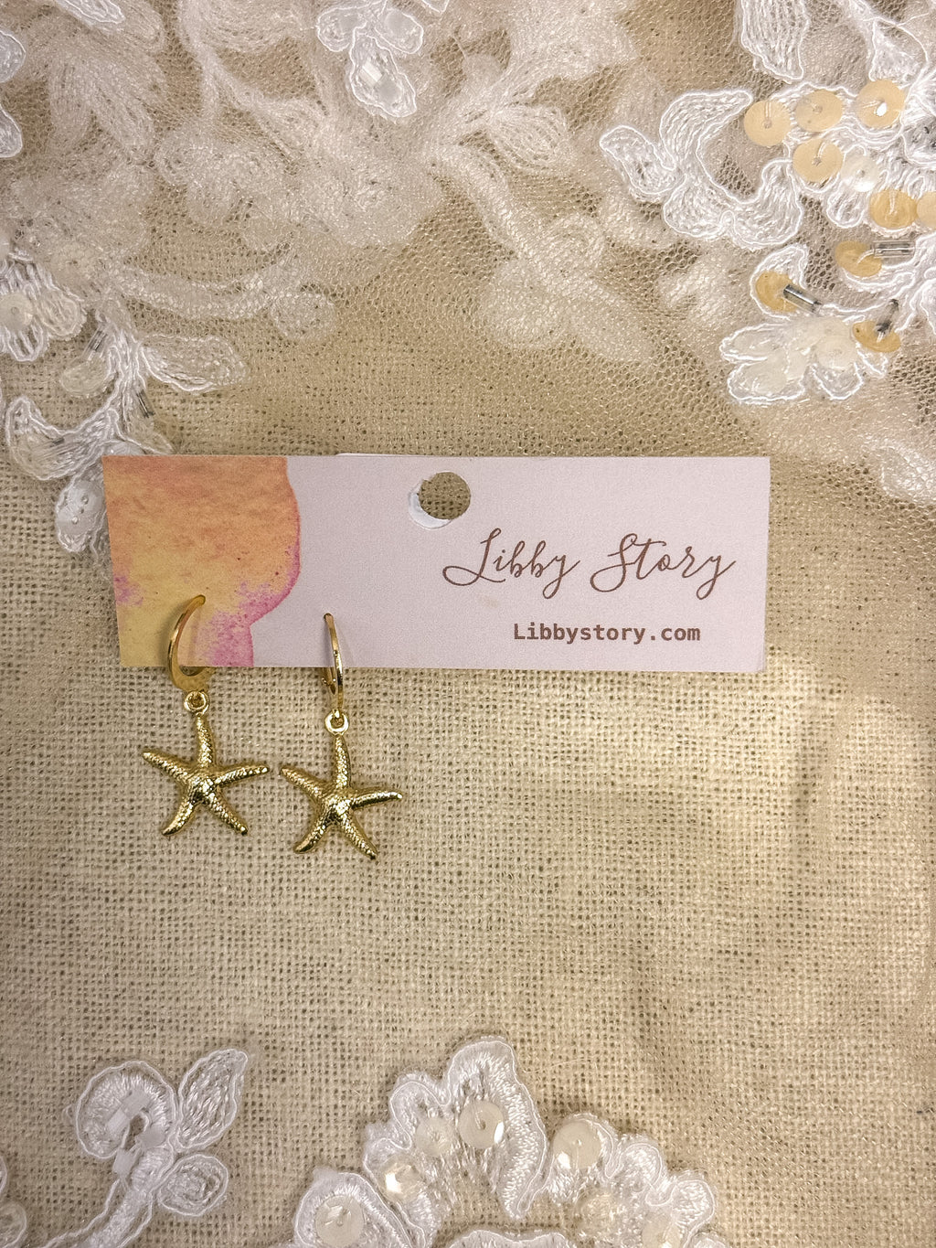 Handmade Sea Life Ear Huggies