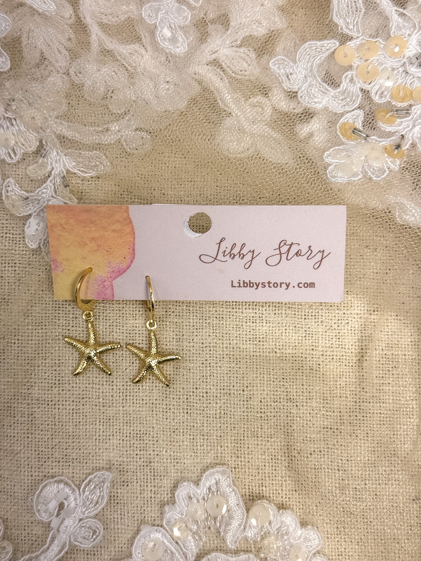 Handmade Sea Life Ear Huggies