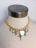 OOAK Momma Vintage Charm Necklace