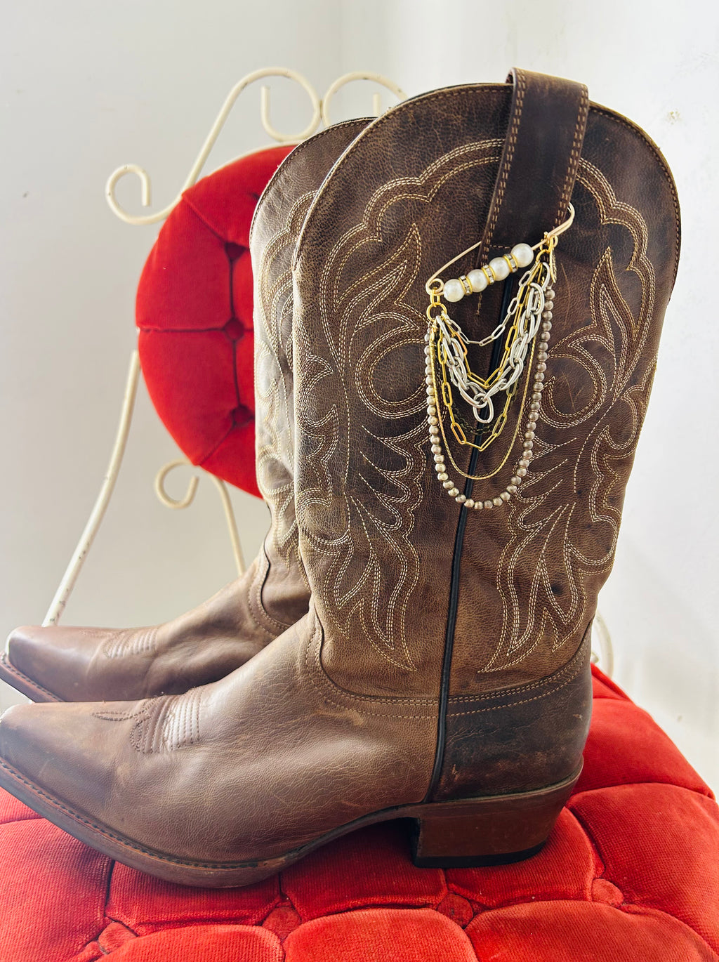 OOAK Charmed Cowboy Boots