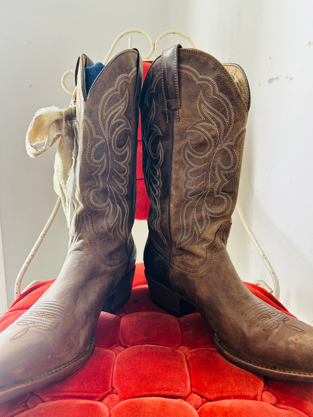 OOAK Charmed Cowboy Boots