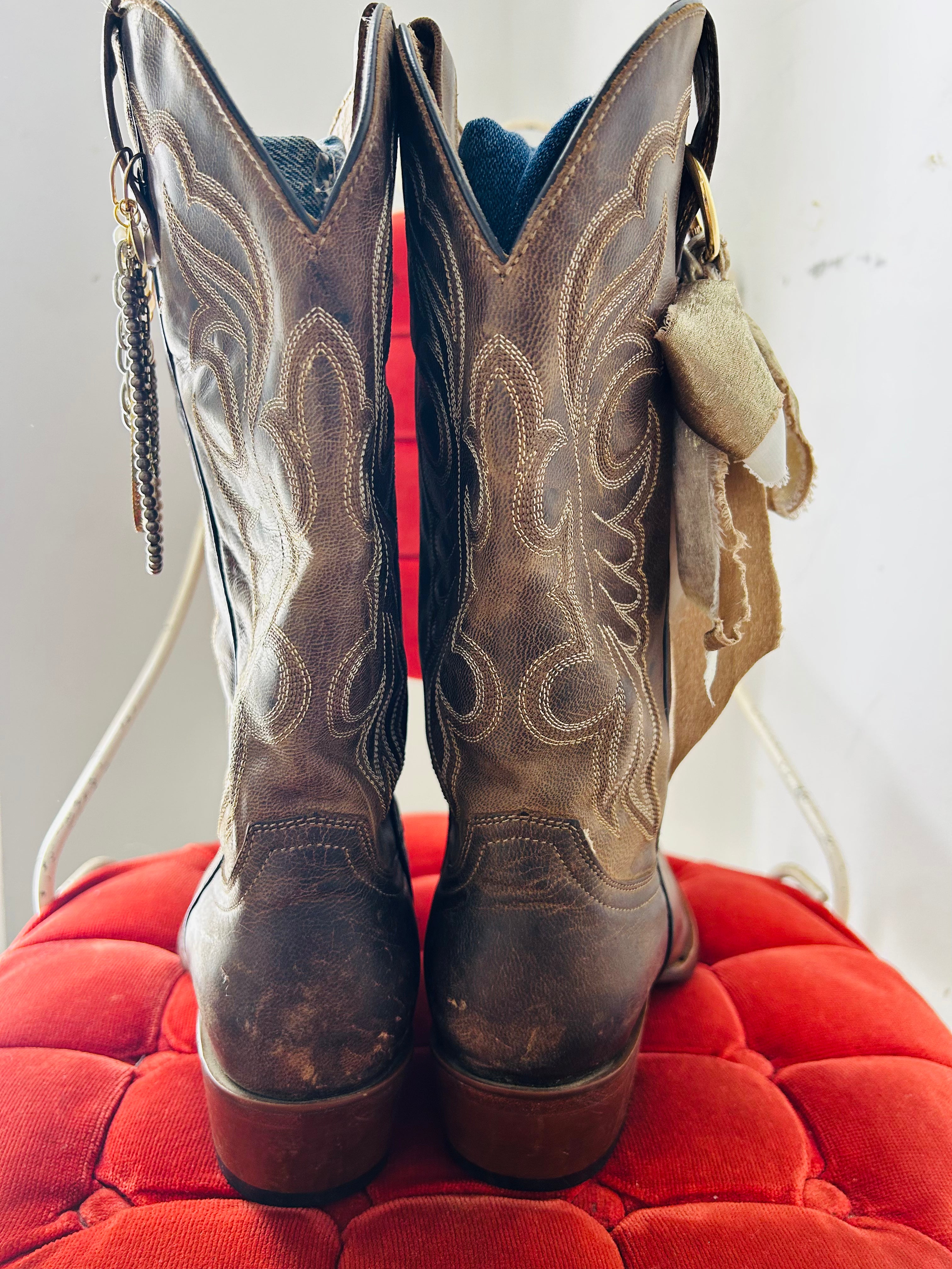 OOAK Charmed Cowboy Boots
