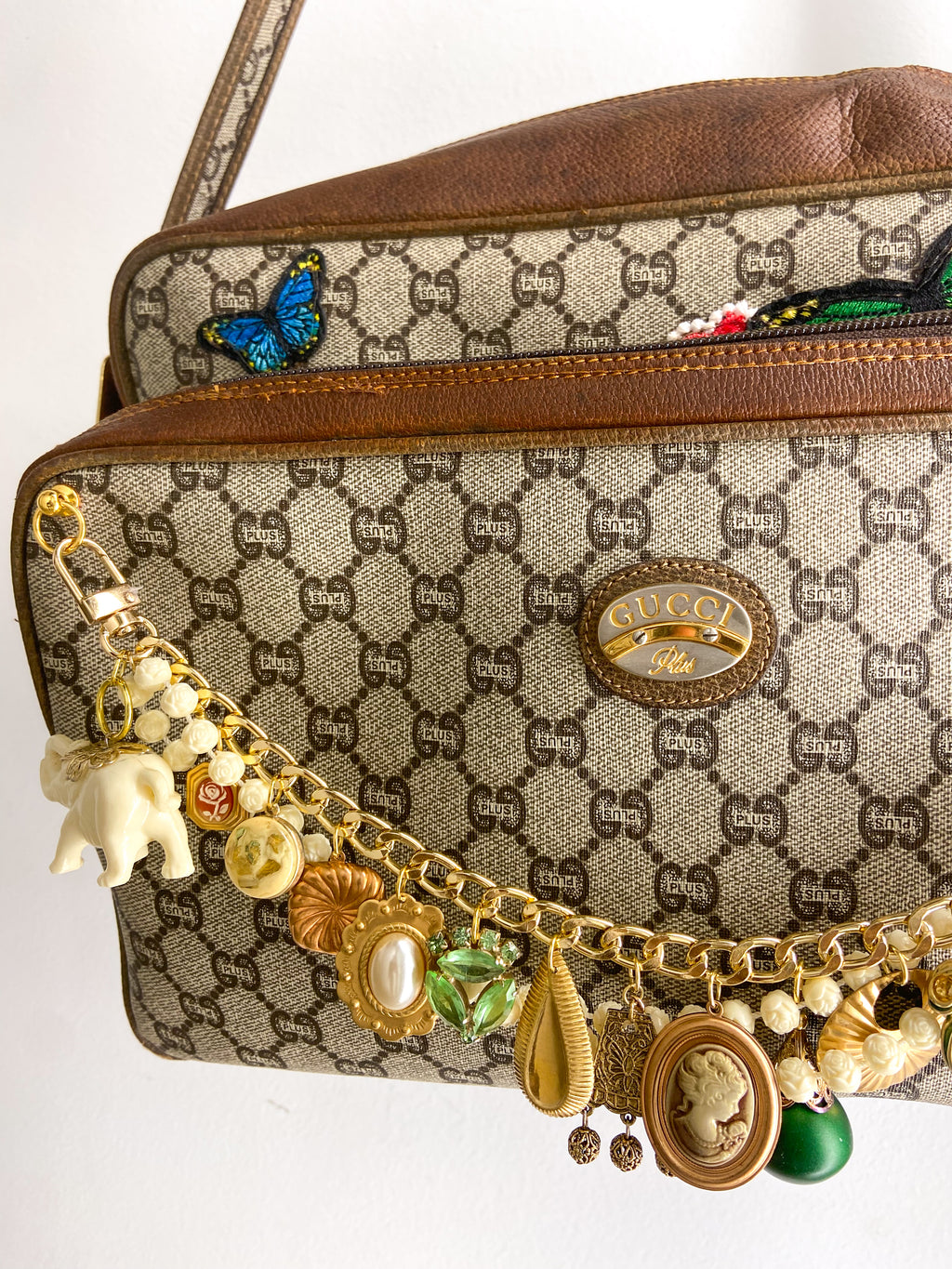 OOAK Upcycled Large Vintage Gucci Satchel