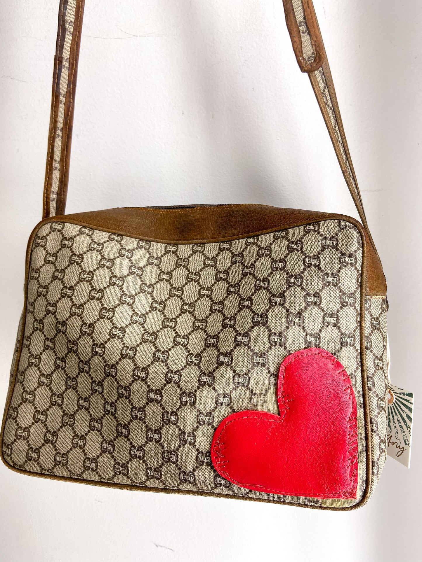 OOAK Upcycled Large Vintage Gucci Satchel