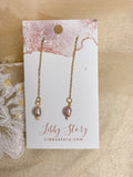 Freshwater Pearl Threader Earrings