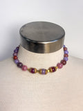 Handmade Bead Cap Semi Precious Necklace or Bracelet