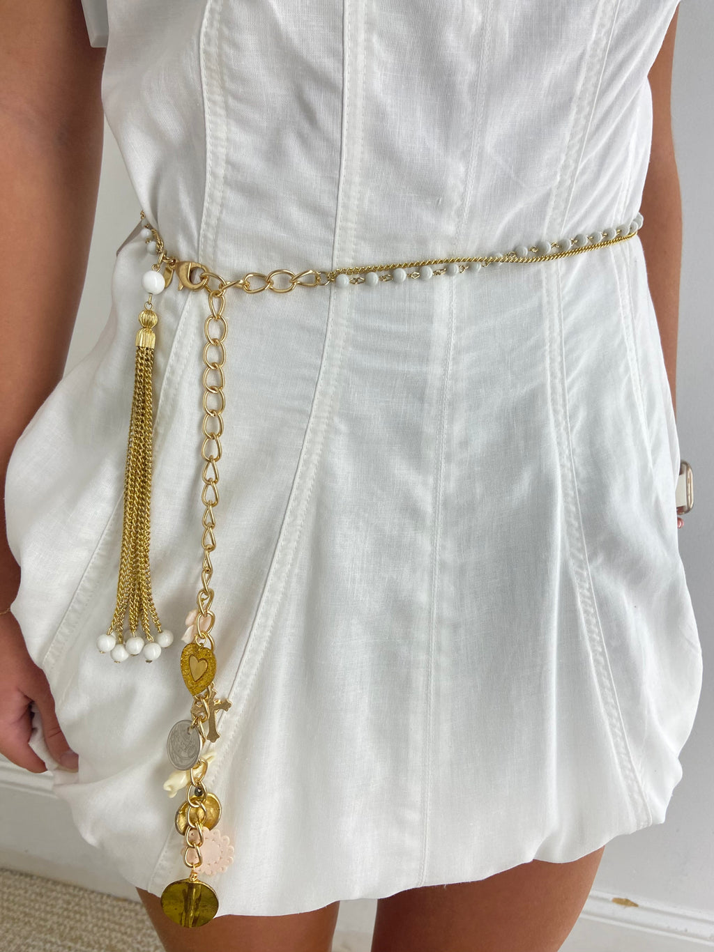OOAK Bead & Charm Necklace or Belt