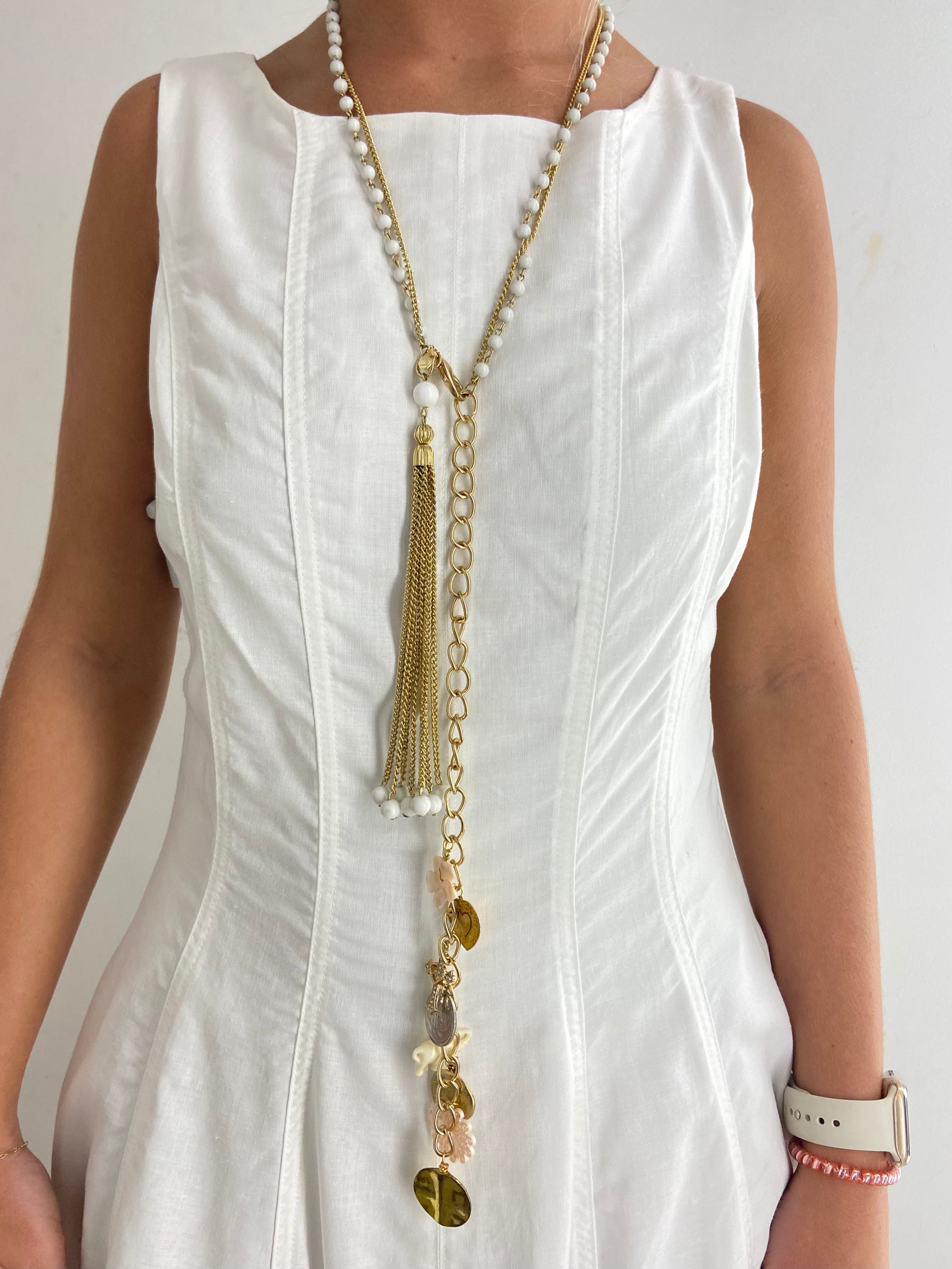OOAK Bead & Charm Necklace or Belt