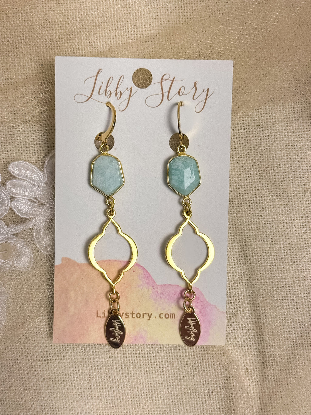 OOAK Amazonize & Vintage Charm Earrings