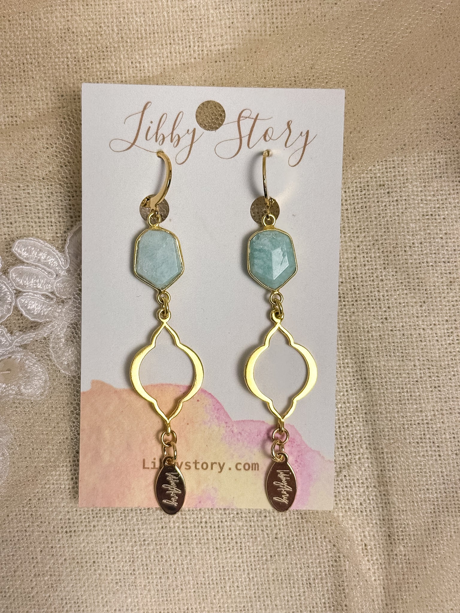 OOAK Amazonize & Vintage Charm Earrings