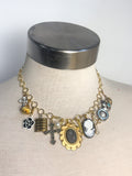 OOAK Cameo Charm Necklace