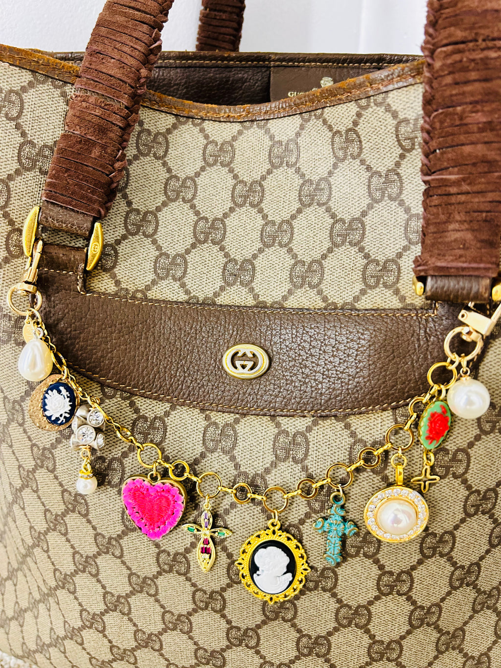 OOAK VIntage Large Gucci GG Supreme Tote