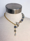 OOAK Vintage Clay Bead Lariat