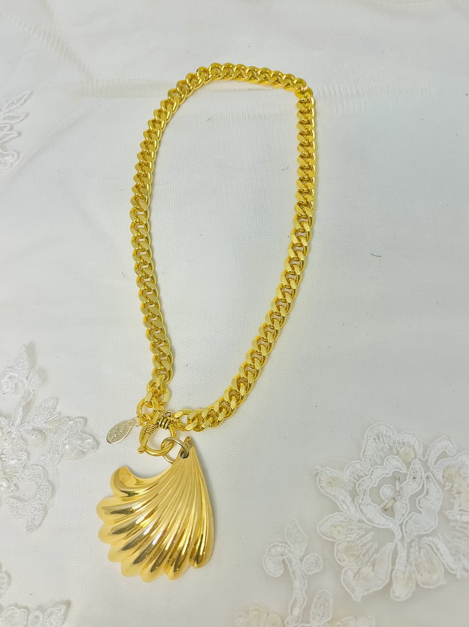 OOAK Vintage Shell Necklace
