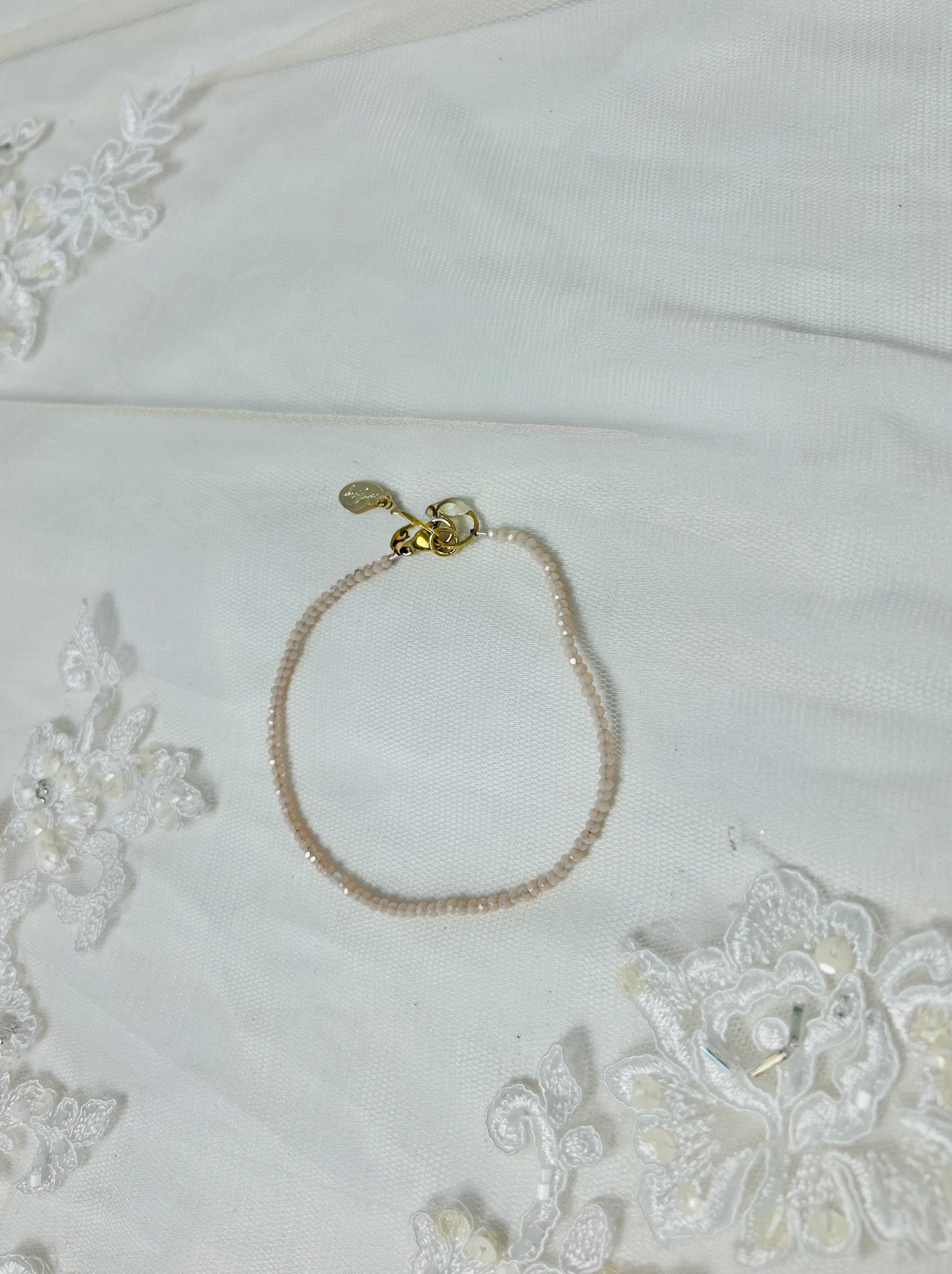 Hand Beaded Anklet