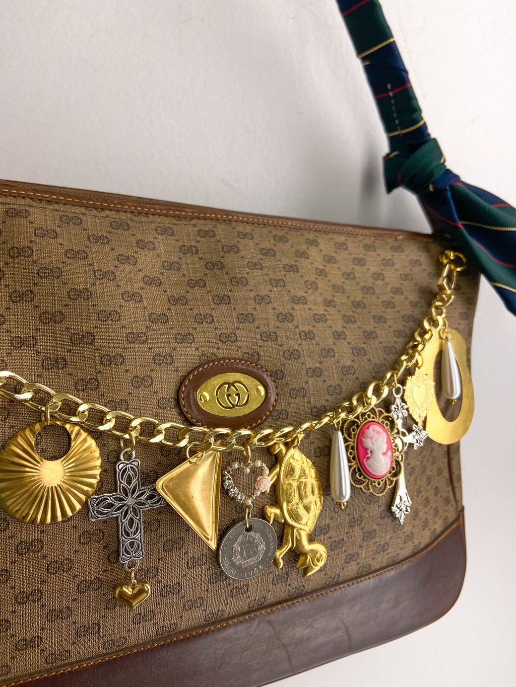 OOAK Authentic Vintage Gucci Tie Purse