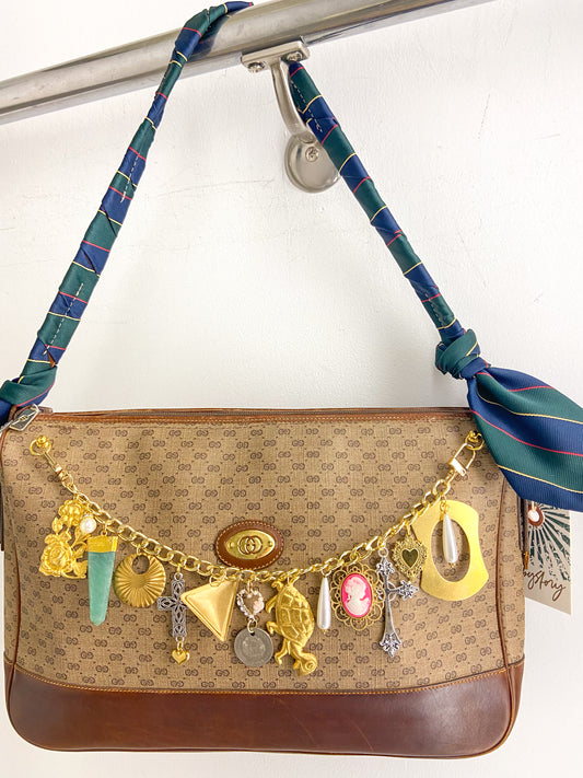 OOAK Authentic Vintage Gucci Tie Purse