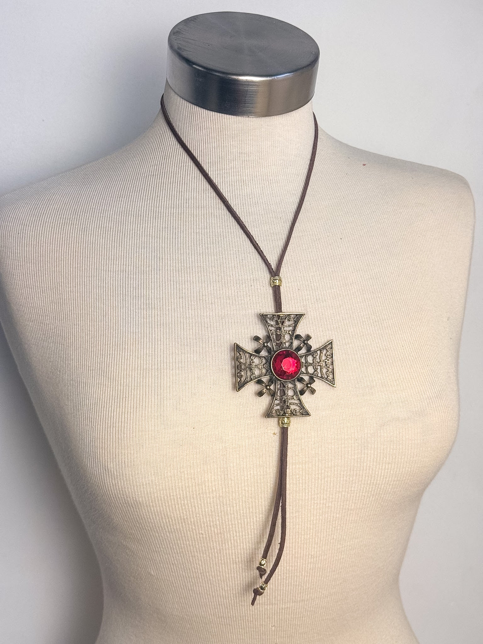 OOAK Vintage Statement Cross Bolero