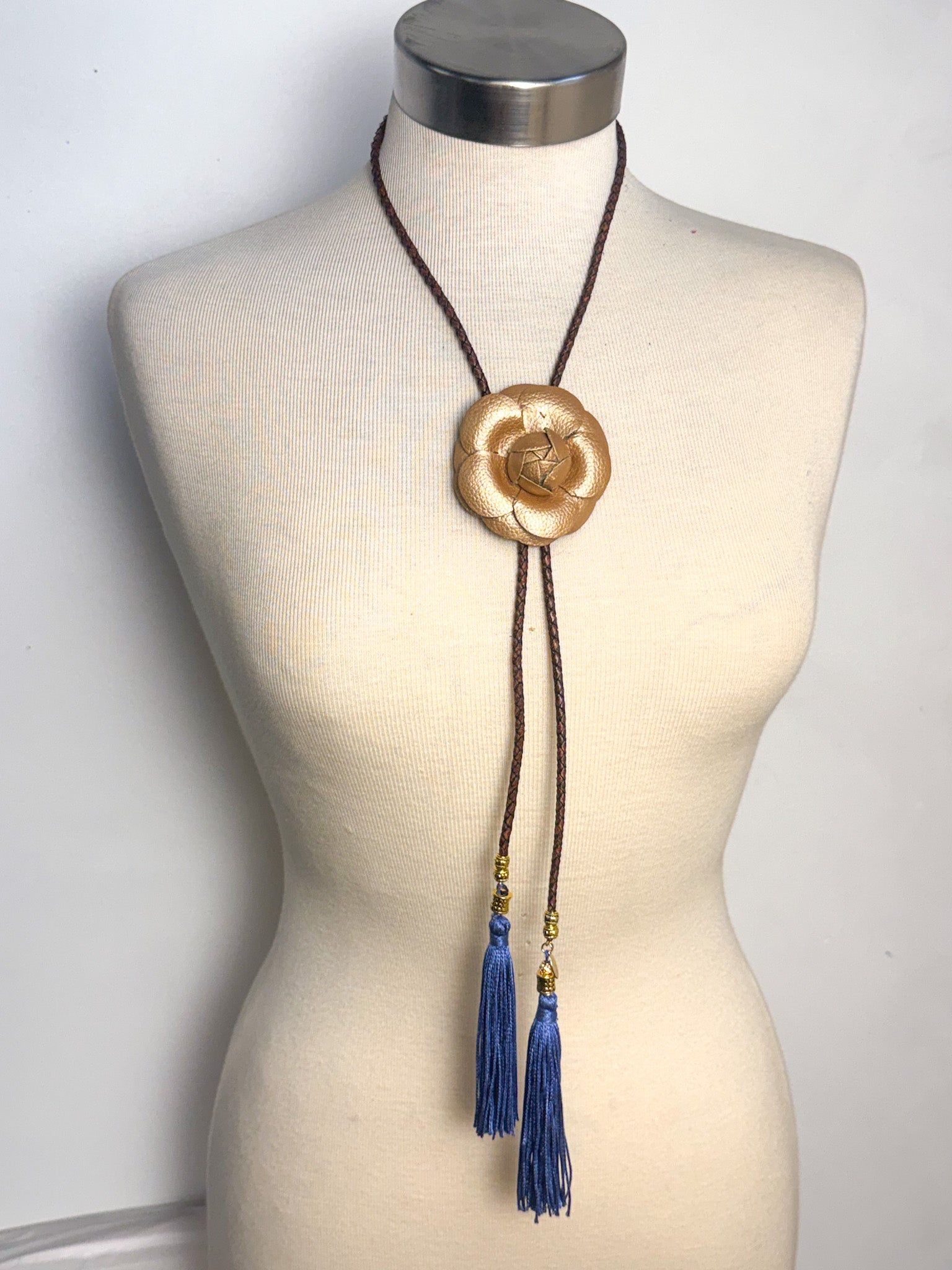 Handmade Flower & Fringe Bolero