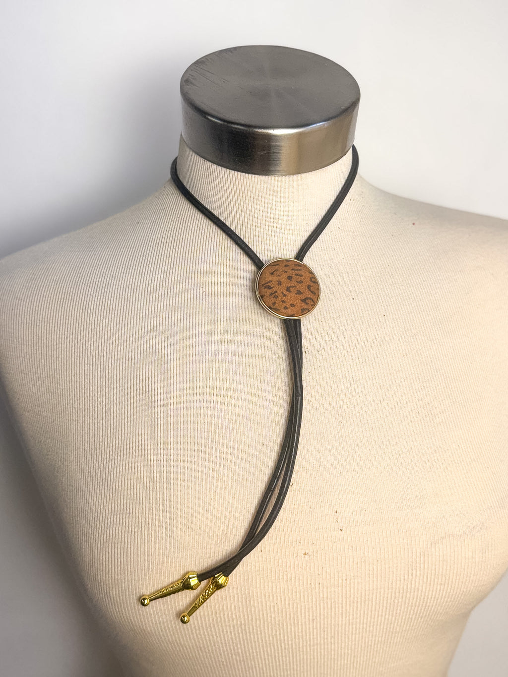OOAK Leopard Print Bolo