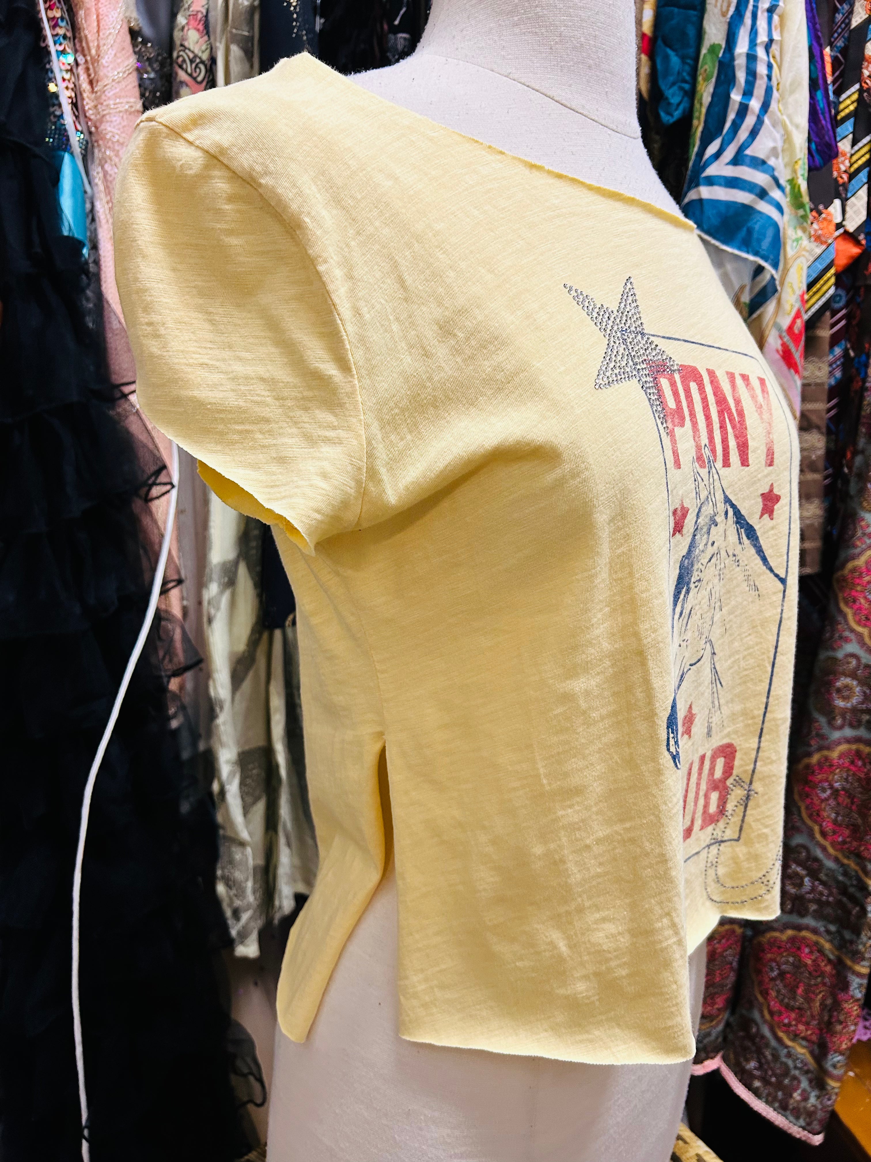 All Us Pony Club Slub Cap Tee