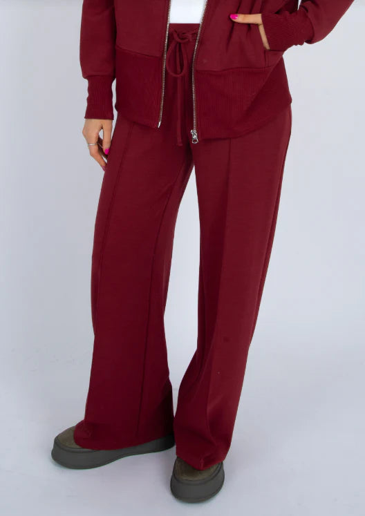 RDI Prida Soft Knit Drawstring Pull On Straight Leg Pants