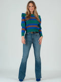 LUCCA Puff Sleeve Sweater