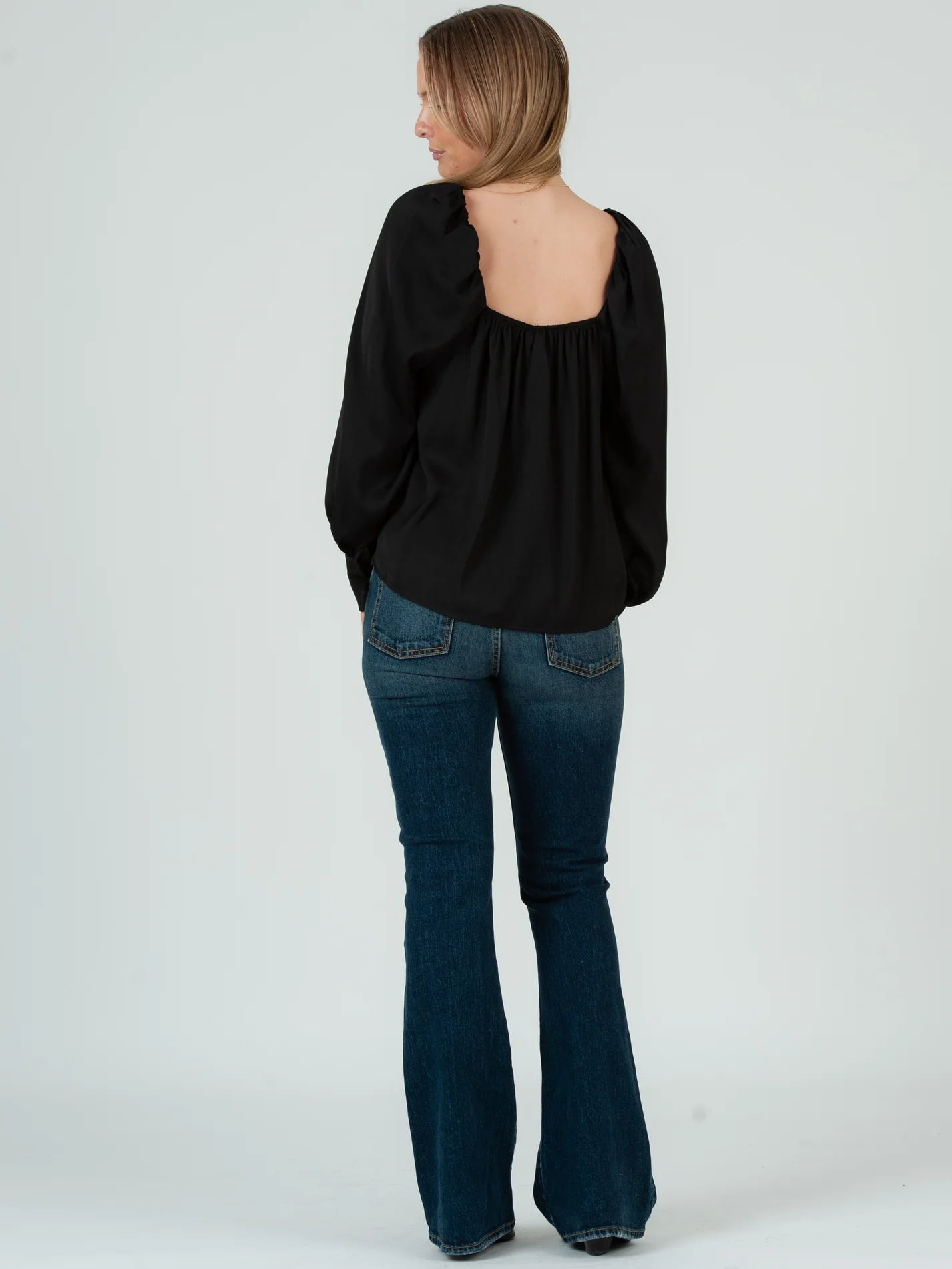 Lucca Wire Front Silk Top