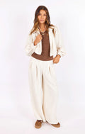 Sadie & Sage Hustle Cropped Jacket