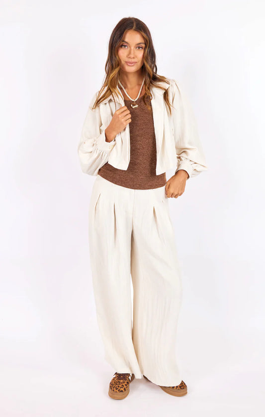 Sadie & Sage Hustle Cropped Jacket