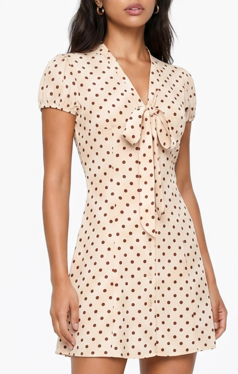 Sage the Label Blowing Kisses Mini Dress
