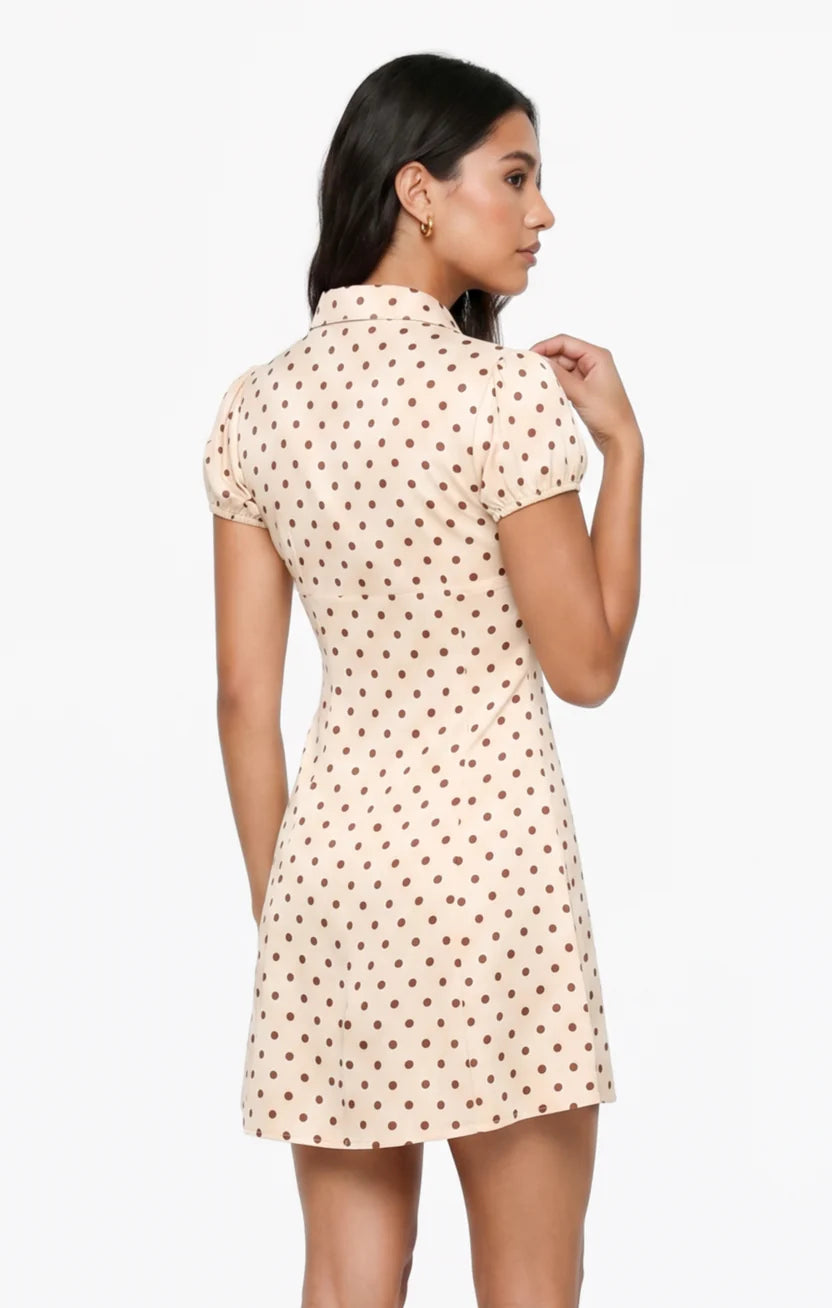 Sage the Label Blowing Kisses Mini Dress