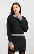 Sage the Label Stacey Contrast Rib Sweater