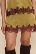 Lucy Paris Claire Mini Skirt